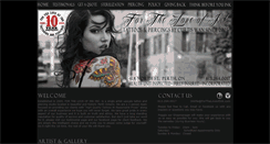 Desktop Screenshot of fortheloveofink.com